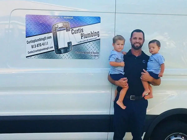 Founder Curtis Likar with family.